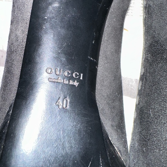 Authentic GUCCI Peep Toe Heels - Picture 6 of 6
